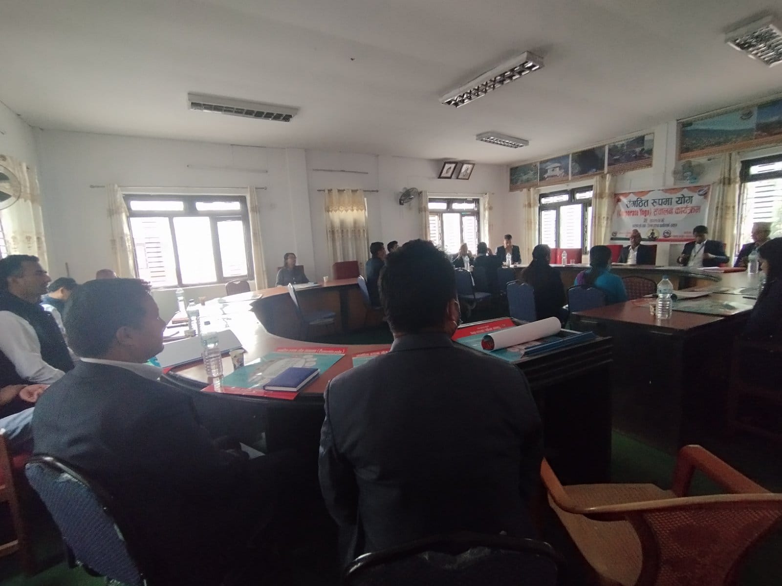 संगठित रुपमा योग संचालन कार्यक्रम