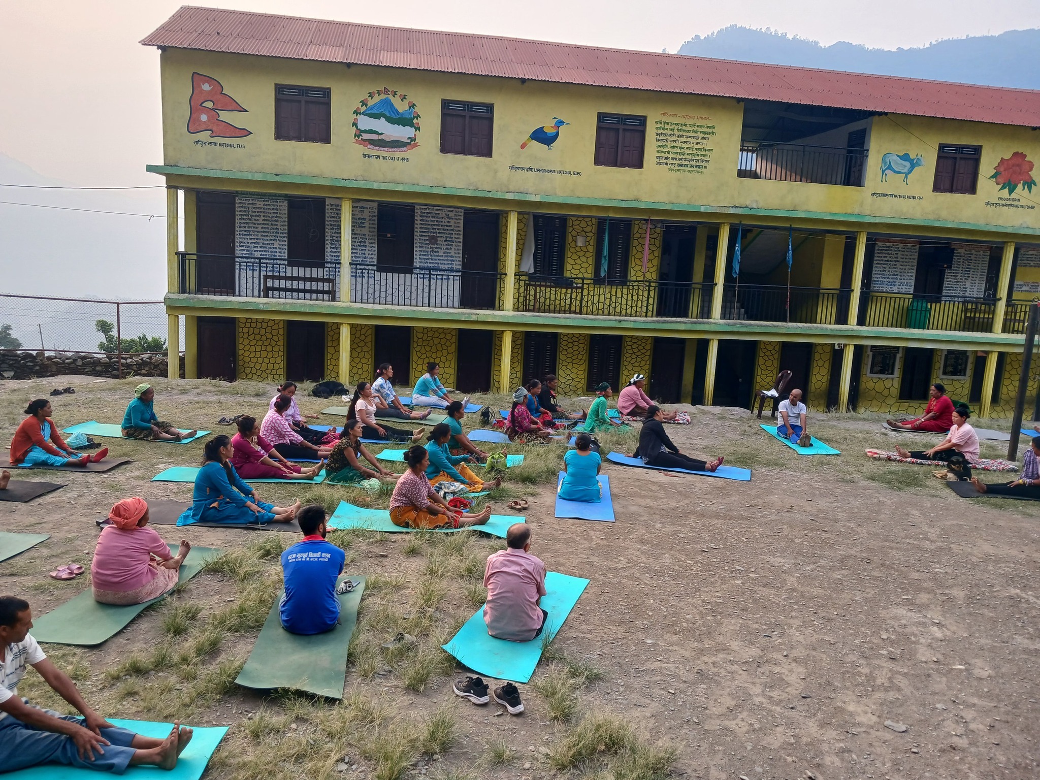 नागरिक आरोग्य अभियान कार्यक्रम : मंगला गा.पा. वडा नम्बर ३ को महेन्द्र मा.वि.को प्रागणमा